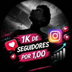 1K De Seguidores No Instagram - Redes Sociais