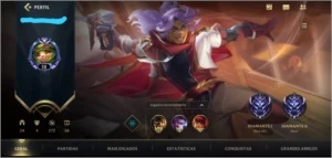CONTA DIAMANTE II - LOL WILD RIFT - League of Legends: Wild Rift LOL WR