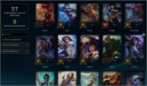 Conta main adc lvl 25 perfeita para smurf, quase de graça - League of Legends LOL