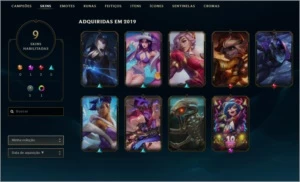 Conta main adc lvl 25 perfeita para smurf, quase de graça - League of Legends LOL