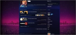 conta steam Level 2  2k de horas de cs go itens e games - Counter Strike