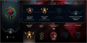 Conta Smurf GOLD 2 - League of Legends LOL