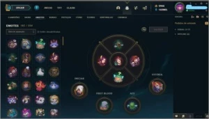 Conta de league of legends LOL