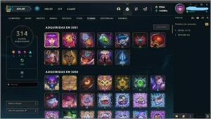 Conta de league of legends LOL