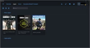 CONTA COM RAINBOW SIX SIEGE E WATCH DOGS 2 - Outros