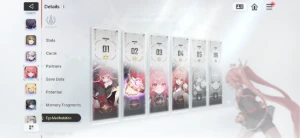 Conta CZN Heide e2 Sereniel e2 Haru e6 Mei Lin e4 e outros
