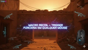 ‼️ Funciona Em Qualquer Mouse – Cs 2 Macro Recoil Vitalicio - Outros