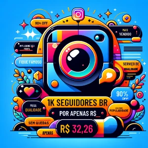 [Promoção] 1K Seguidores BR Instagram por apenas R$ 32,26