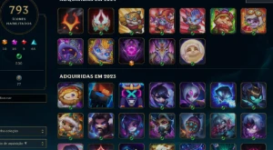 conta master com pax tf, challenger s7 - League of Legends LOL