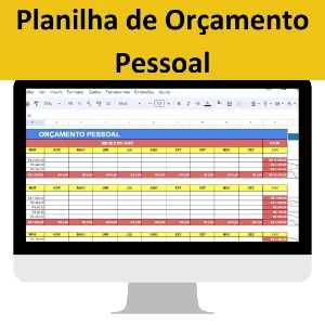 Planilha De Orçamento Pessoal (Controle Mensal) - Outros