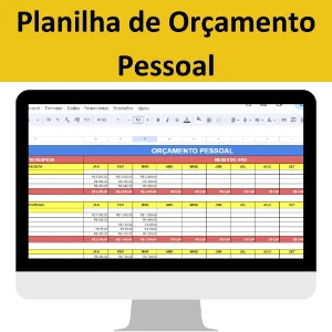 Planilha De Orçamento Pessoal (Controle Mensal) - Outros