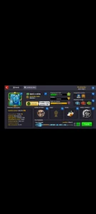 Conta 8 Ball Pool de 7 digitos, level 205