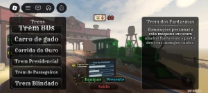 Os Melhores Trens E Classes Do Dead Rails + 99 Noites - Roblox