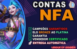 Pack Com +7500 Contas League of Legends [PROMO