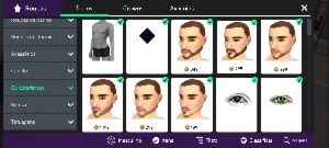 Conta masculina Avakin life