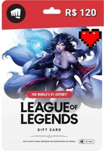 GIFD CARD LEAGUE OF LEGENDS 5350 RIOT POINTS LOL