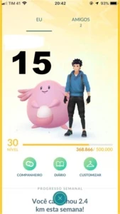 Vendo conta pokemon go lvl 30 instinct (15) + 3000 moedas - Pokémon