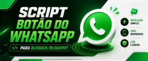 Botão do  [conteúdo removido] app flutuante para Blogger e Sites - Sites, Lojas e Sistemas Prontos Sites e Scripts