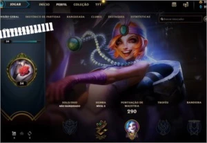 CONTA LOL , UNRAKED, 85 CAMPEÕES, 32 SKIN - League of Legends