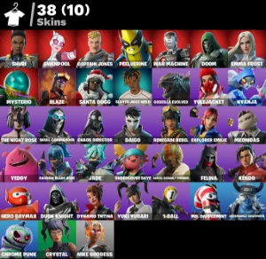 Conta Fortnite | 38 Skins | Blaze | Entrega automática!