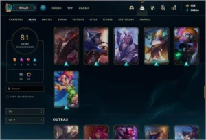 Conta perfeita para ser sua main - League of Legends LOL