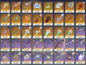 Conta Genshin Impact Ar60