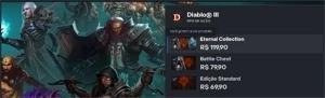 Diablo 3 com todas DLCS + Call Of Duty Vanguard - Blizzard +