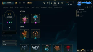 Conta Lol +1400 skins à venda! - League of Legends
