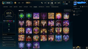 Conta Lol +1400 skins à venda! - League of Legends