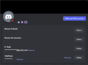 Conta Discord Boost Up Bugado - Redes Sociais
