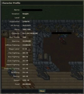 Elite Knight - Lvl 110 - Fidera - Tibia