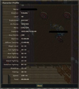 Elite Knight - Lvl 110 - Fidera - Tibia