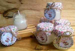 Vela Aromatizada - Artesanato e Personalizados
