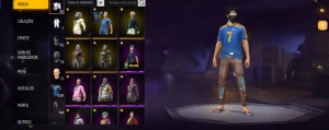 Conta de free fire rara