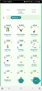 Conta nivel 31, 39 lendários, 18 shiny, 7 100% - Pokémon
