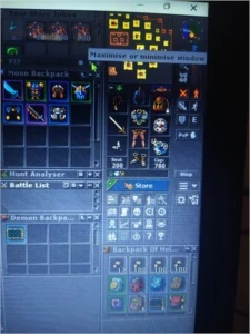vendo ek 308 talera - Tibia