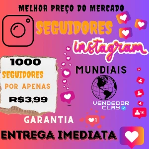 Seguidores para o instagram-mundiais