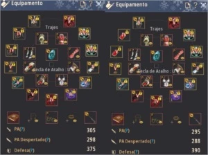 Acc Conta Endgame PvP PvE com BS PEN 305 ap 375 dp 680 GS - Black Desert