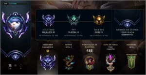 Conta de LOL - League of Legends