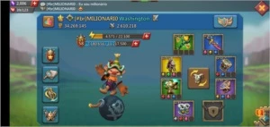 Conta do lords mobile