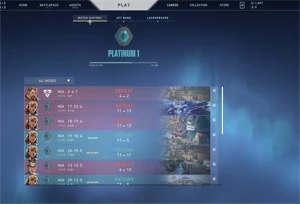 Vendo conta Valorant Platina