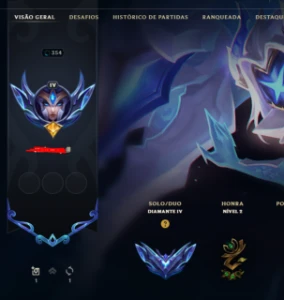 vendo conta lol D4 + lux elementalista - League of Legends