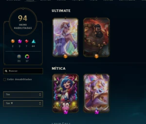 vendo conta lol D4 + lux elementalista - League of Legends