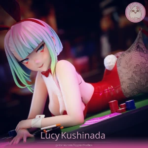 Lucy - Cyberpunk Edgerunners - Arquivo Stl - P/Impressão 3D - Impressão 3D e STL