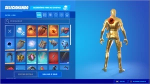 Vendo conta fortnite com 1000 reais em skins