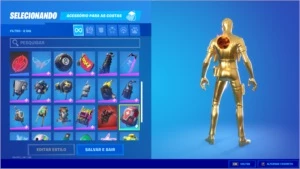 Vendo conta fortnite com 1000 reais em skins