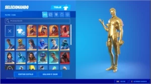 Vendo conta fortnite com 1000 reais em skins