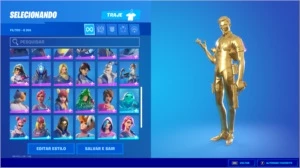 Vendo conta fortnite com 1000 reais em skins