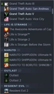 Conta steam com mais de 190 jogos lvl 85