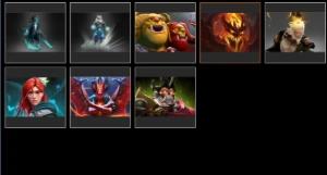 Conta DOTA 2 - arcanos e herói com maestria 30